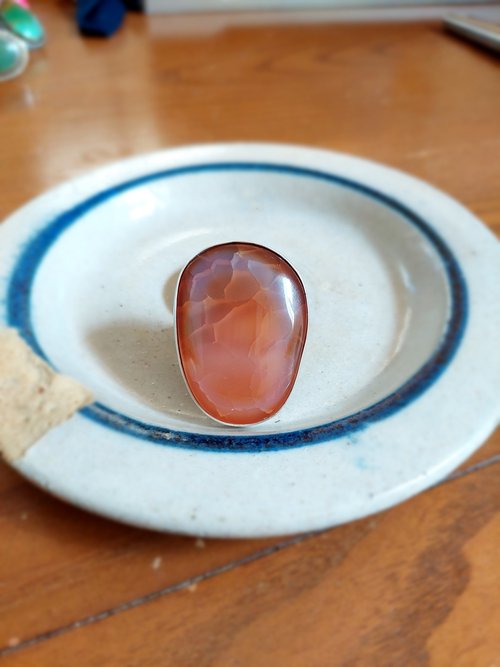 Fire Agate Slide