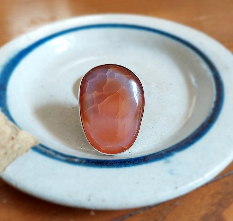 Fire Agate Slide