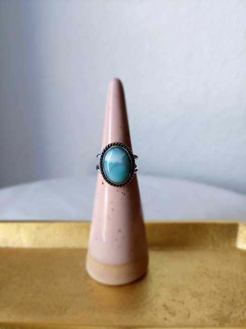 Larimar Ring - Size 6.75