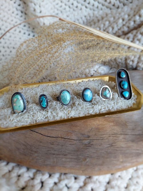 Larimar Ring - Size 6.75
