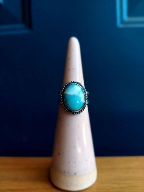 Larimar Ring - Size 6.75