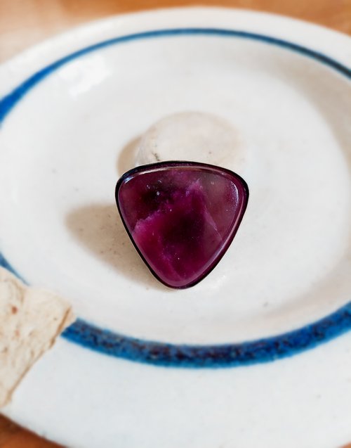 Lepidolite Slide